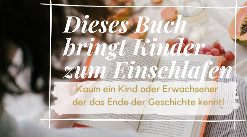 Buch bringt Kinder zum Einschlafen