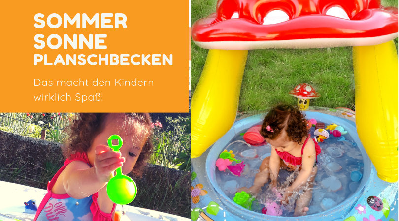 Plantschbeckem mit Baby